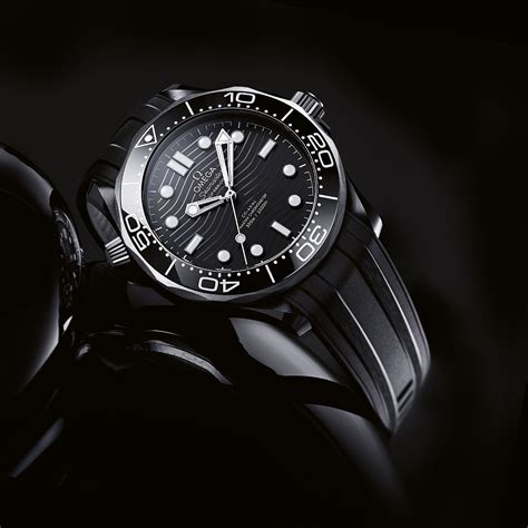 black dial omega seamaster|omega seamaster black ceramic review.